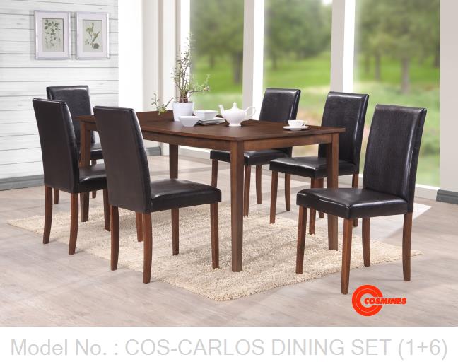 COS-CARLOS DINING SET (1+6)